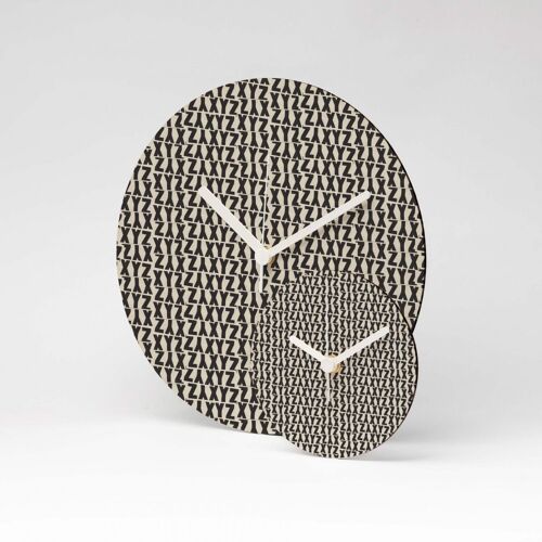 XYZ MDF Wanduhr / Wall Clock ⌀26cm