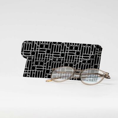 BAUHAUS BLACK Tyvek® glasses case