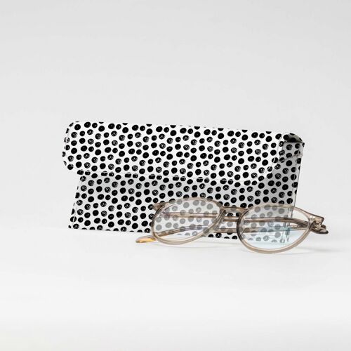 BLACK DOTS Tyvek® Brillenetui / Case