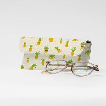 Etui à lunettes Tyvek® DANCING ANANAS 1