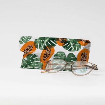 Étui à lunettes Tyvek® PAPAYA JUNGLE