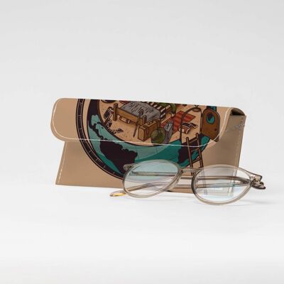 WORLD TRAVELER Tyvek® glasses case