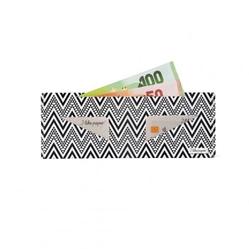 Portefeuille en carton ALMAKSIK Tyvek® Lite / porte-monnaie sans poche à monnaie 2