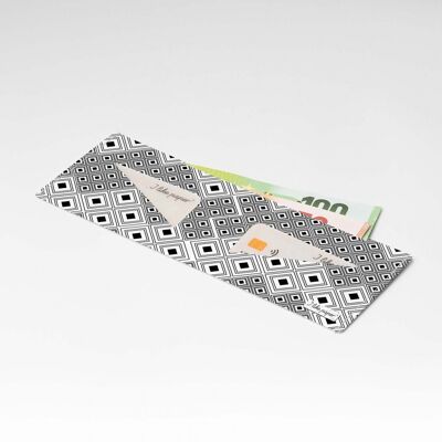 Portefeuille en carton ARTIZANAT Tyvek® Lite / porte-monnaie sans poche à monnaie