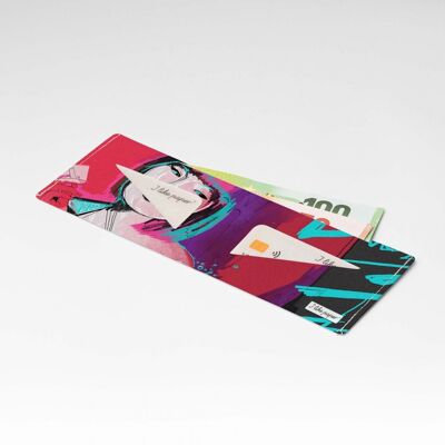 ASLEEP 2 Tyvek® cardboard wallet Lite / purse without coin pocket