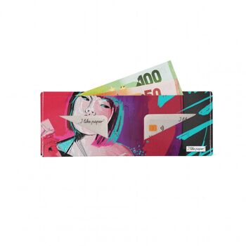 ASLEEP 2 Tyvek® portefeuille en carton Lite / porte-monnaie sans poche à monnaie 2