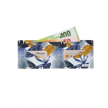 Portefeuille en carton BLUPALMGOLD Tyvek® Lite / porte-monnaie sans poche à monnaie 2