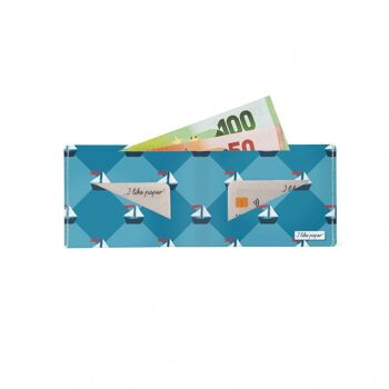 BATEAUX Tyvek® portefeuille en carton Lite / porte-monnaie sans poche à monnaie 2