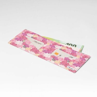 Portefeuille en carton BOUQUET Tyvek® Lite / porte-monnaie sans poche à monnaie