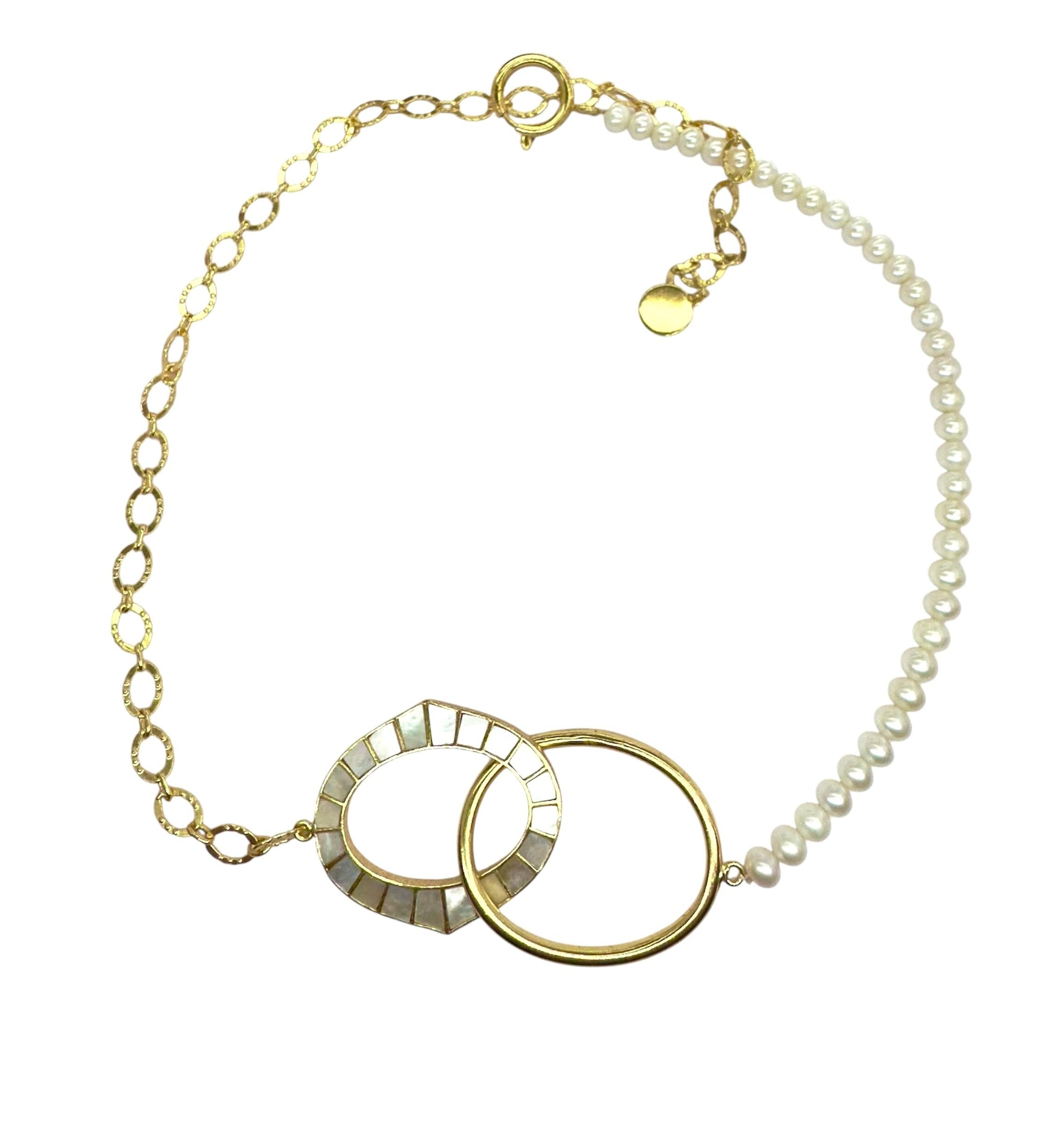 Perlenschleifen-Halskette