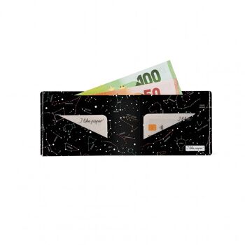 CONSTELLATION Tyvek® Cardboard Wallet Lite / porte-monnaie sans poche à monnaie 2