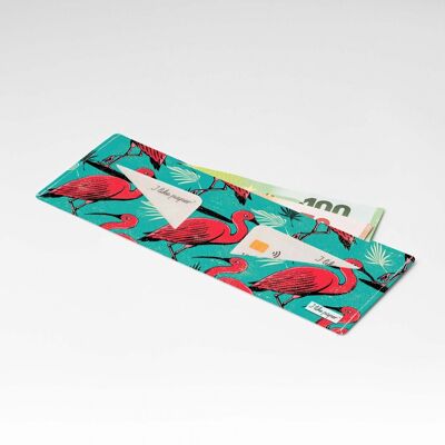 Cartera de cartón CRANE Tyvek® Lite / monedero sin bolsillo para monedas