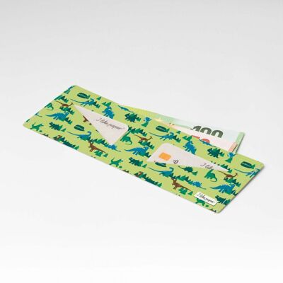 Portefeuille en carton DINOMYTE Tyvek® Lite / porte-monnaie sans poche à monnaie