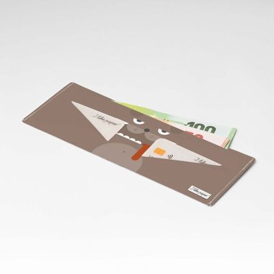 Portefeuille en carton DOG Tyvek® Lite / porte-monnaie sans poche à monnaie