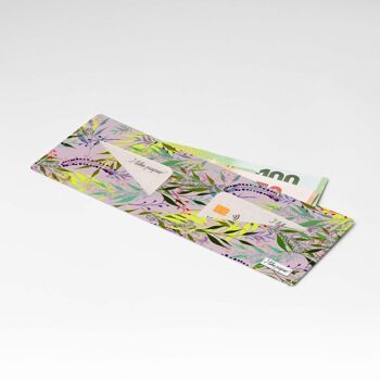 FLORALITY Tyvek® Cardboard Wallet Lite / porte-monnaie sans poche à monnaie 1
