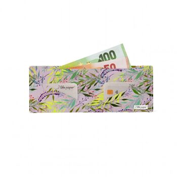 FLORALITY Tyvek® Cardboard Wallet Lite / porte-monnaie sans poche à monnaie 2