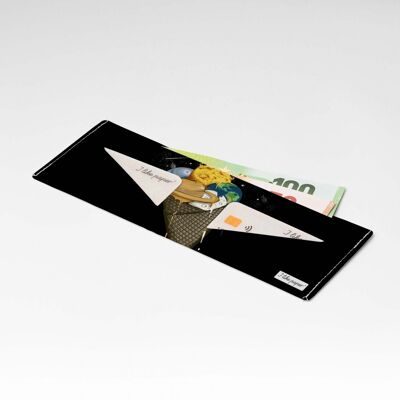 GALACTIC ICECREAM Tyvek® Pappwallet Lite / Portmonnaie ohne Münzfach