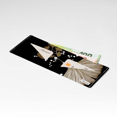 Portefeuille en carton GINKO Tyvek® Lite / porte-monnaie sans compartiment monnaie