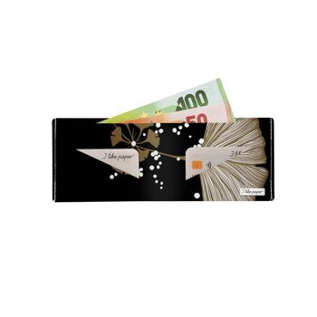 Portefeuille en carton GINKO Tyvek® Lite / porte-monnaie sans compartiment monnaie 2