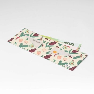 GREENERY Tyvek® cardboard wallet Lite / purse without coin pocket
