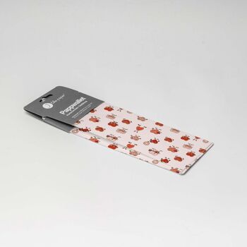 Portefeuille en carton HEARTS Tyvek® Lite / porte-monnaie sans poche à monnaie 5