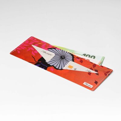 HERBSTFRAU Portafoglio in cartone Tyvek® Lite / portamonete senza portamonete