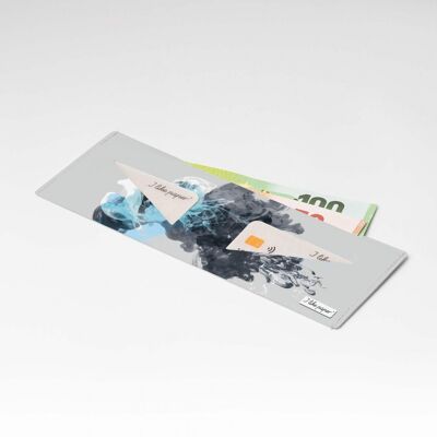 JELLYFISH Tyvek® Cartera de cartón Lite / monedero sin bolsillo para monedas