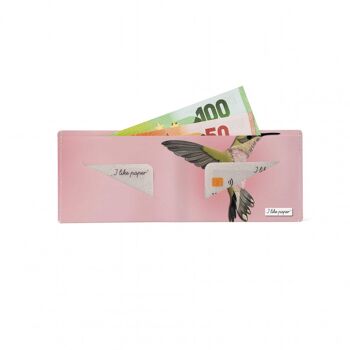 Portefeuille en carton KOLIBRI Tyvek® Lite / porte-monnaie sans poche à monnaie 2