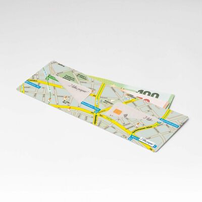 LOST IN BERLIN - Portefeuille en carton Tyvek® CLASSIC Lite / porte-monnaie sans poche à monnaie