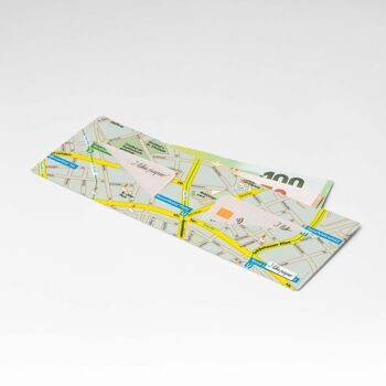 LOST IN BERLIN - Portefeuille en carton Tyvek® CLASSIC Lite / porte-monnaie sans poche à monnaie 1