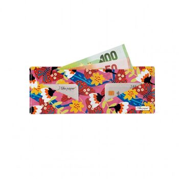 Portefeuille en carton MARIPOSA Tyvek® Lite / porte-monnaie sans poche à monnaie 2