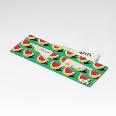 Portefeuille en carton MELON BREEZE Tyvek® Lite / porte-monnaie sans poche à monnaie