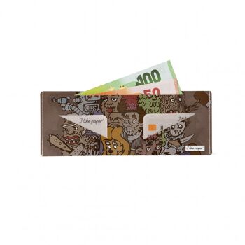 MONSTERMASHUP Tyvek® portefeuille en carton Lite / porte-monnaie sans poche à monnaie 2