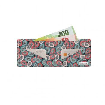 Portefeuille carton PAPAYE BIS Tyvek® Lite / porte monnaie sans poche monnaie 2