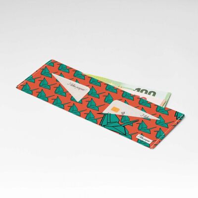 PAPER FLYER Portefeuille en carton Tyvek® Lite / porte-monnaie sans poche à monnaie