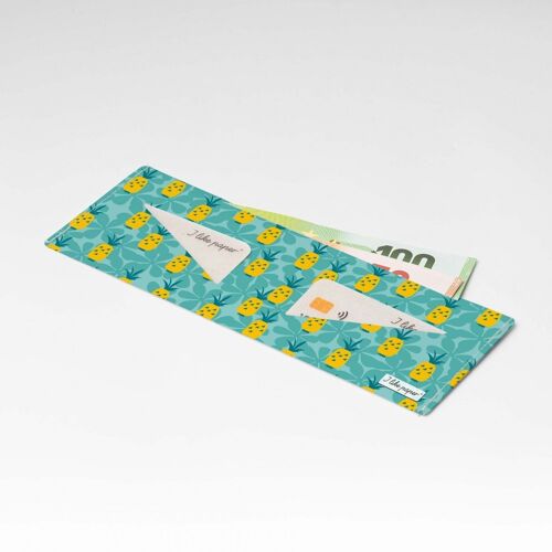 PINA COLADA Tyvek® Pappwallet Lite / Portmonnaie ohne Münzfach