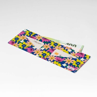 PODER DE LA FLOR Tyvek® cardboard wallet Lite / purse without coin pocket