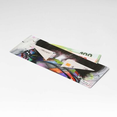 Portefeuille en carton RAINBOW WARRIOR Tyvek® Lite / porte-monnaie sans poche à monnaie