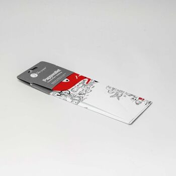 Portefeuille en carton RED ELEFANT Tyvek® Lite / porte-monnaie sans poche à monnaie 5