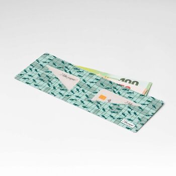 Portefeuille en carton RETROFISH Tyvek® Lite / porte-monnaie sans poche à monnaie 1