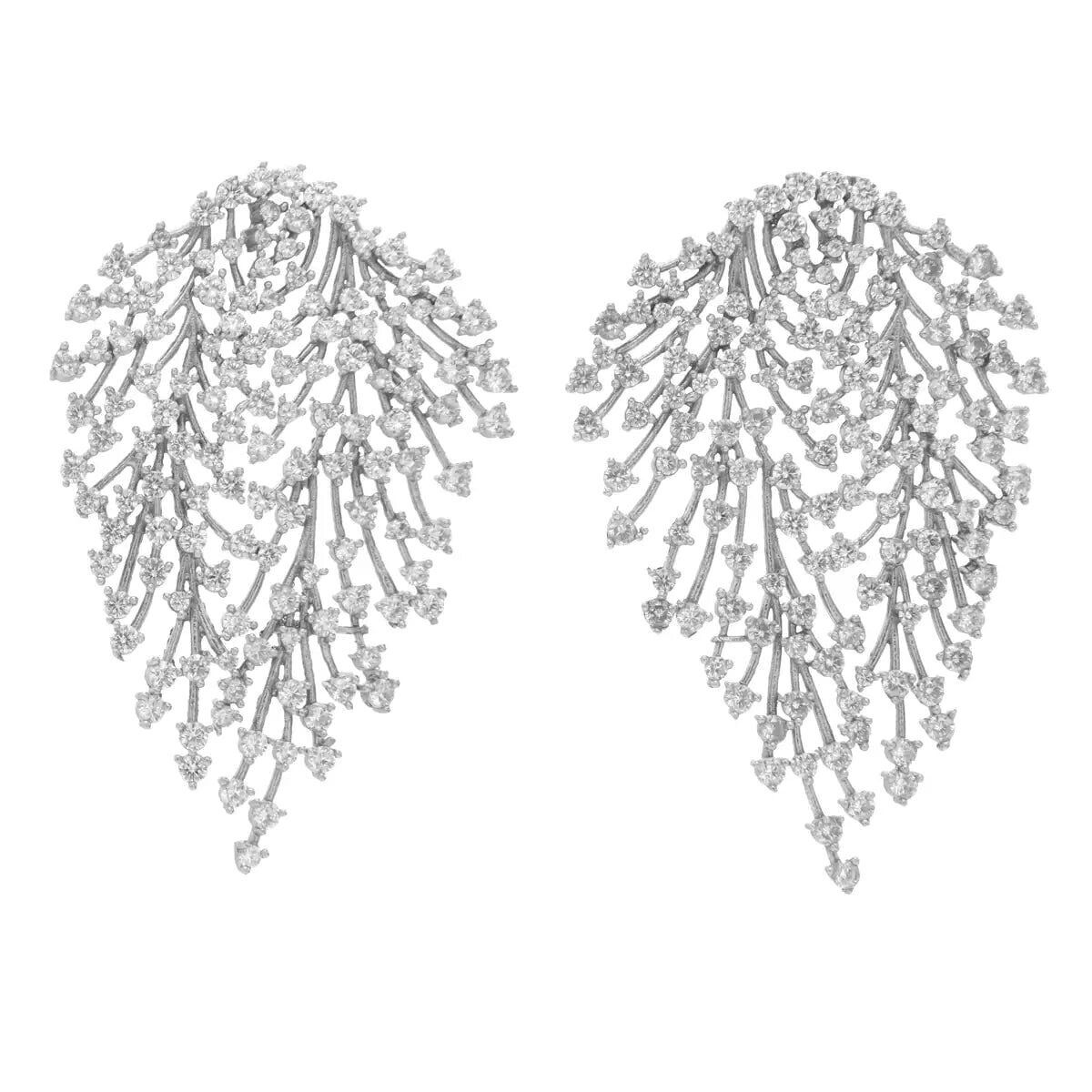 Fiore Silberglanz-Ohrringe