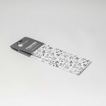 Portefeuille en carton ROBOTO Tyvek® Lite / porte-monnaie sans poche à monnaie 5