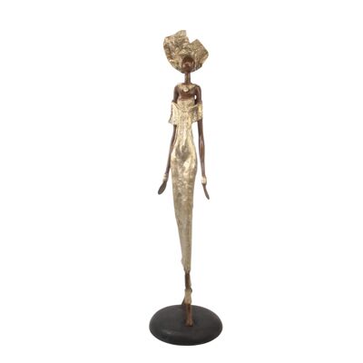 Bronze Issouf 80 cm doré n°1