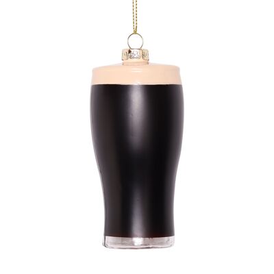 Decoración navideña de vidrio resistente, 9 cm