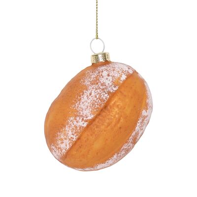 Decoración navideña de masa madre, 8 cm