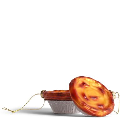 Decorazione natalizia Pastel De Nata, 7 cm