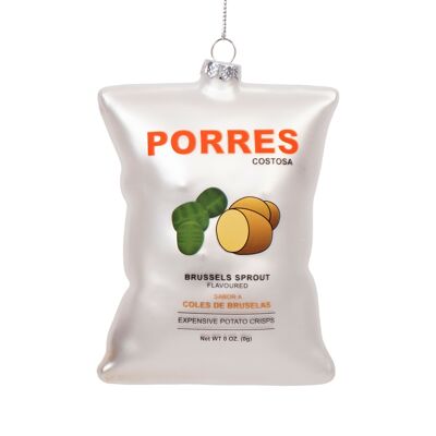 Decoración navideña de Porres Crisps, 10 cm