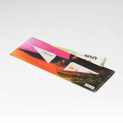Portefeuille en carton SCHÖNEBERG Tyvek® Lite / porte-monnaie sans compartiment à monnaie