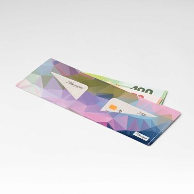 Portefeuille en carton STELLA Tyvek® Lite / porte-monnaie sans compartiment monnaie