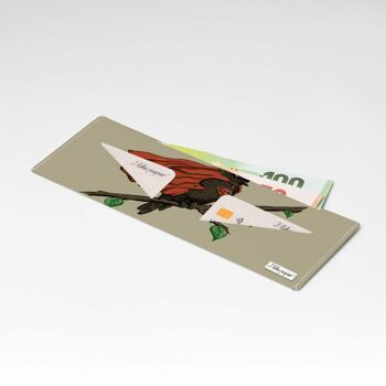 SUPER BIRD Tyvek® portefeuille en carton Lite / porte-monnaie sans poche à monnaie 1
